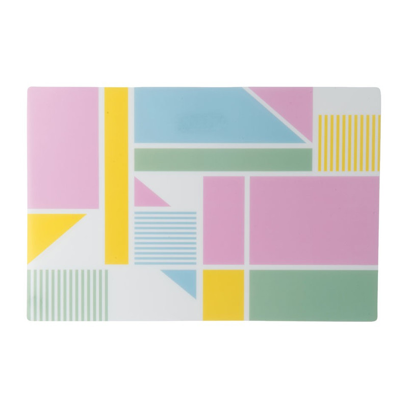 Placemat colour blocking - 43x38 cm