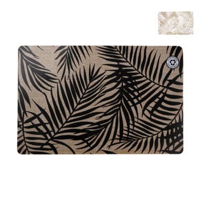 BambooMN Bamboe Placemat/Sushi Rolling Mat - 18 x 13 - Bruin, 4 stuks