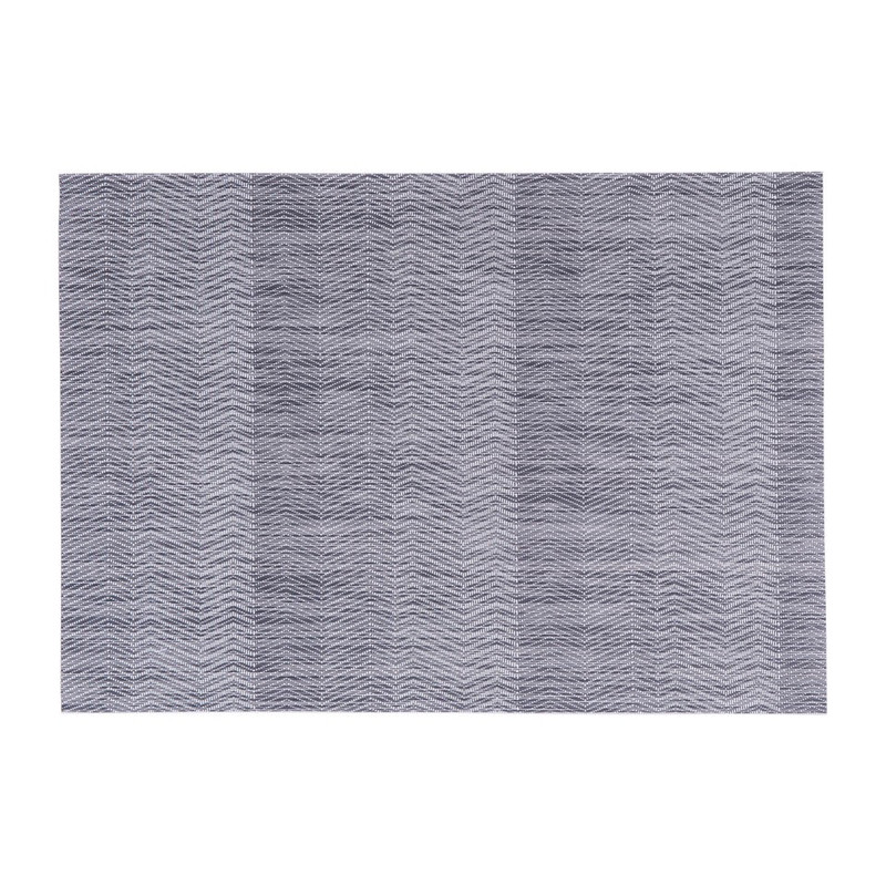 Placemat grijs/wit 50 x 35 cm Xenos