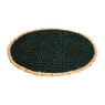 Placemat waterhyacint - groen - ⌀38 cm 