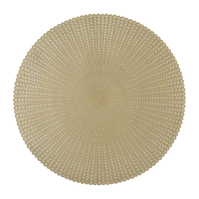 Ronde placemat - goud - 40 cm