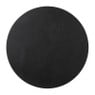 Placemat PU leer - zwart - ø38 cm