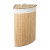Wasmand bamboe hoek - naturel - 72 liter