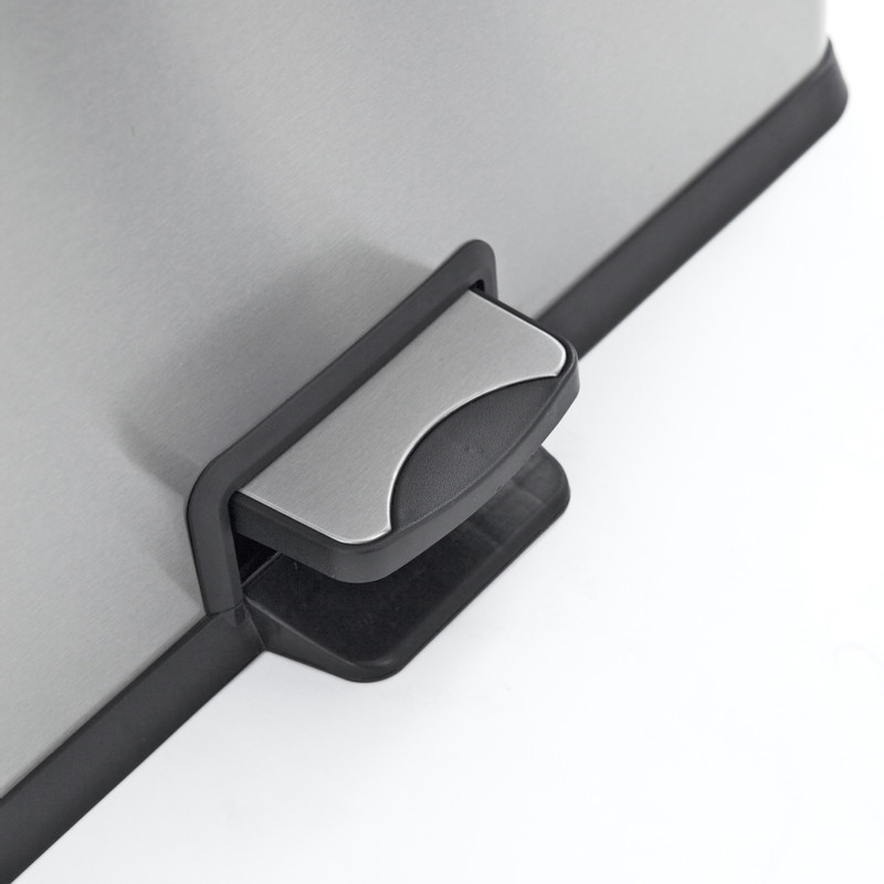 EKO Rejoice pedaalemmer- 2x30 liter-mat RVS