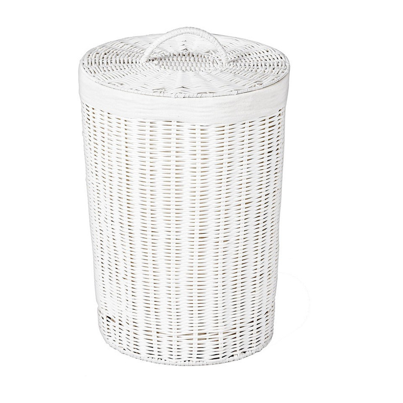 Wasmand - 30x43 cm - wit