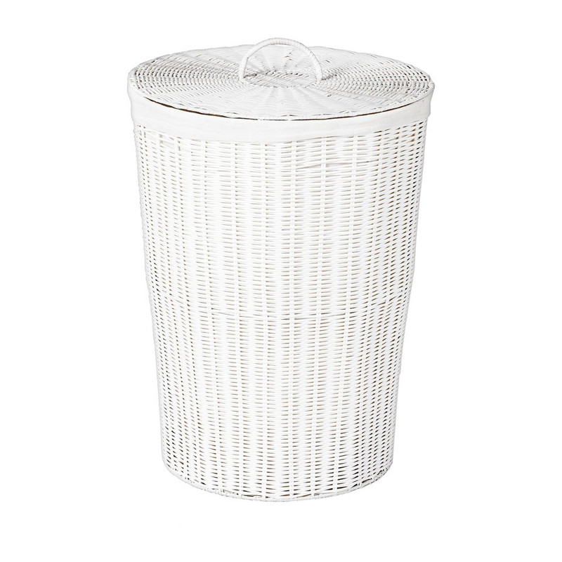 Wasmand - wit - 44x59 cm