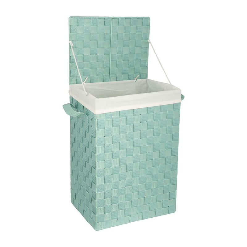 Wasmand M - 24x32x46 cm - mintgroen 