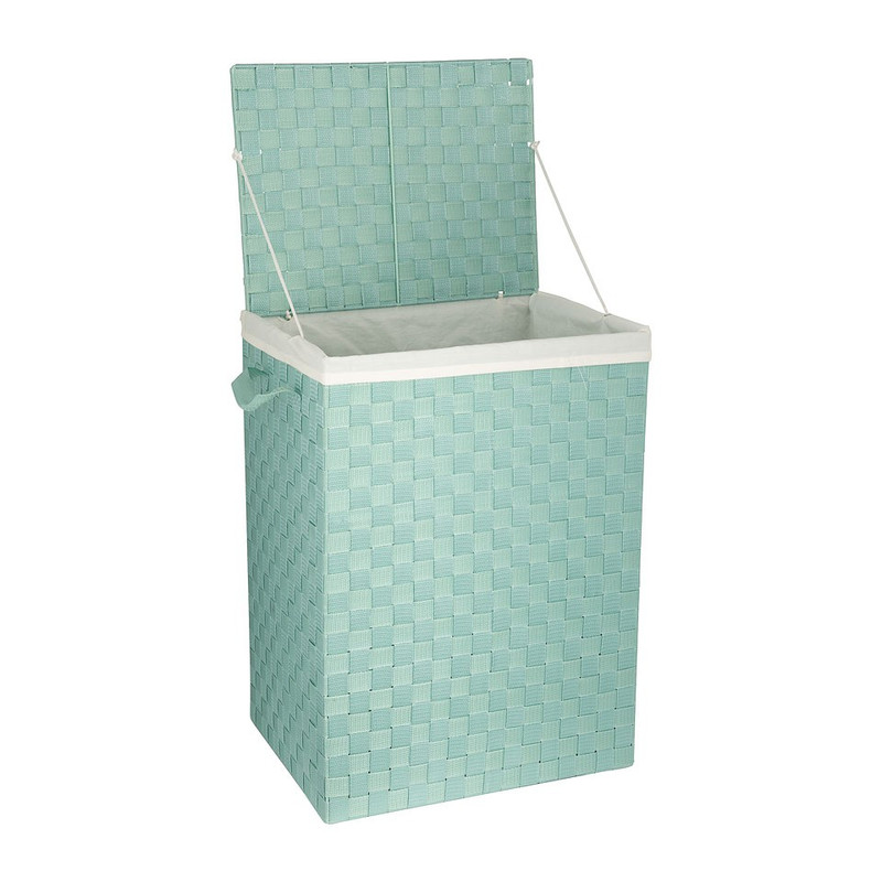Wasmand XL - 44x33x60 cm - mintgroen