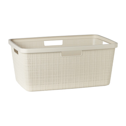 Curver jute wasmand - 46 liter - beige