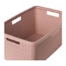 Curver jute wasmand - 46 liter - roze