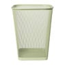 Prullenbak mesh vierkant - groen - 12 liter