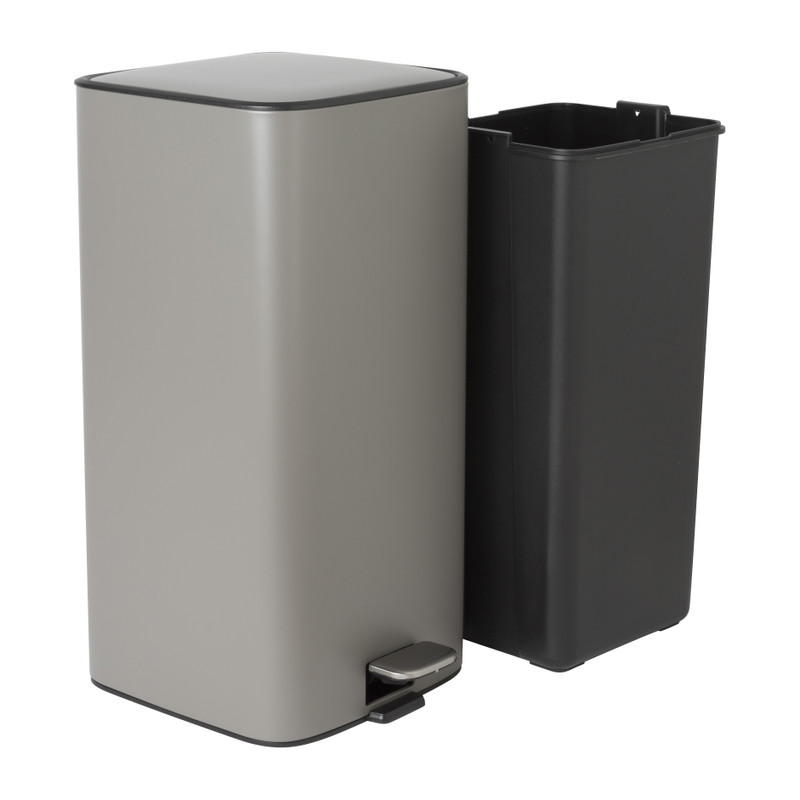 Pedaalemmer guard - grijs - 28 liter