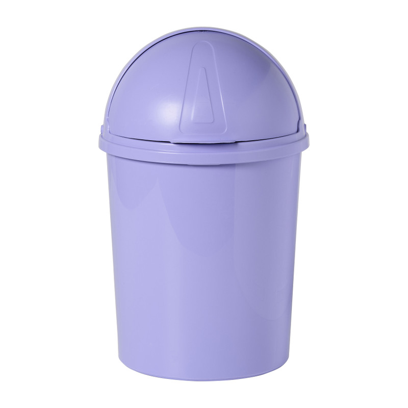 Prullenbakje - paars - 6 liter