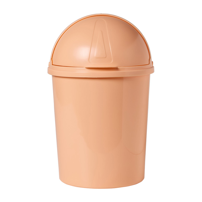Prullenbakje - oranje - 6 liter