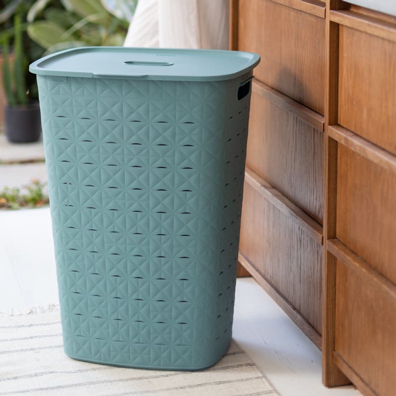 Curver wasmand fresh met deksel - 56 liter - groen