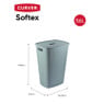 Curver wasmand fresh met deksel - 56 liter - groen
