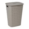 Curver wasmand fresh met deksel - 56 liter - taupe