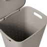 Curver wasmand fresh met deksel - 56 liter - taupe