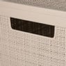 Curver jute wasmand met deksel - 58 liter - bruin