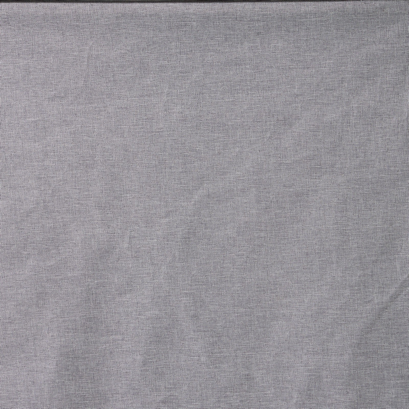 Wasmand linnen look met 2 vakken - grijs - 2x50 liter 
