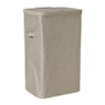 Wasmand linnen look - beige - 60 liter