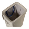 Wasmand linnen look - beige - 60 liter