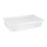 Opbergbox bed - Transparant - 70x39,5x17 cm