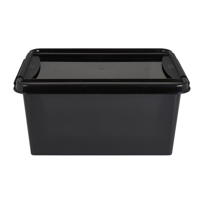 knal Vorming Aannemelijk Opbergbox recycle - Zwart - 14L | Xenos