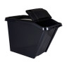 Opbergbox recycle - Zwart - 58 liter