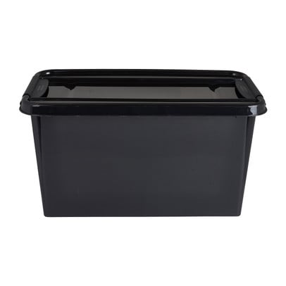 een neutrale Terugbetaling Opbergbox recycle - Zwart - 70L | Xenos