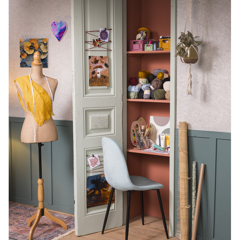 Vouwkrat mini - groen - 14.2x9.4x5.3 cm 