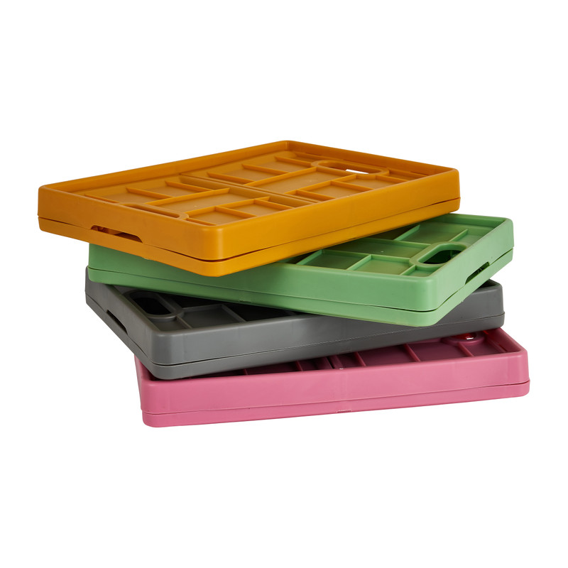 Vouwkrat mini - roze - 23.5x17x12 cm 