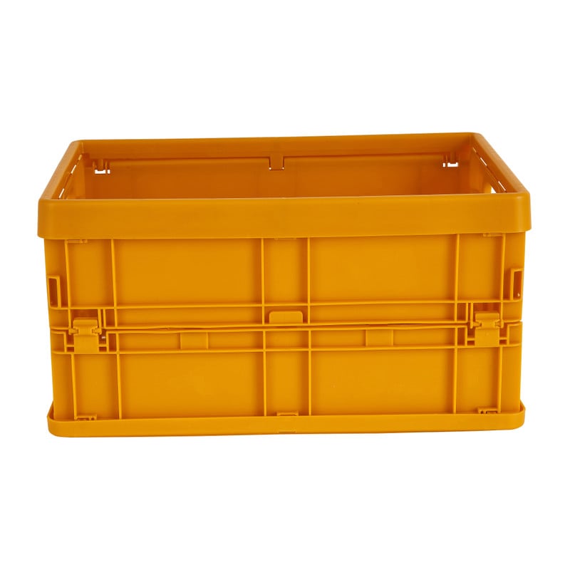 Vouwkrat mini - geel - 23.5x17x12 cm 