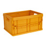 Vouwkrat mini - geel - 23.5x17x12 cm 