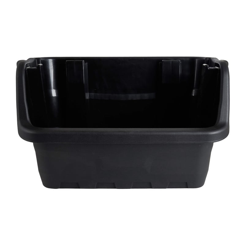 Bak stapelbaar - zwart - 60x37x35 cm