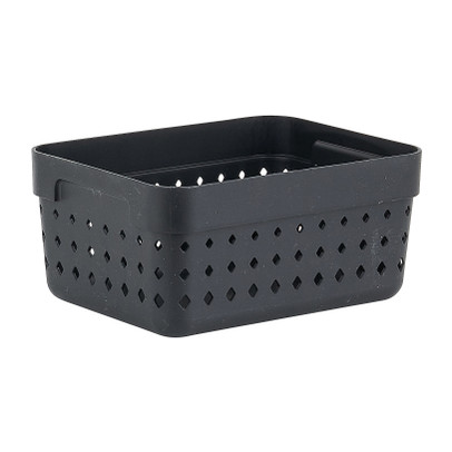 Opbergbak L - zwart - 15.8x11.8x7.3 cm