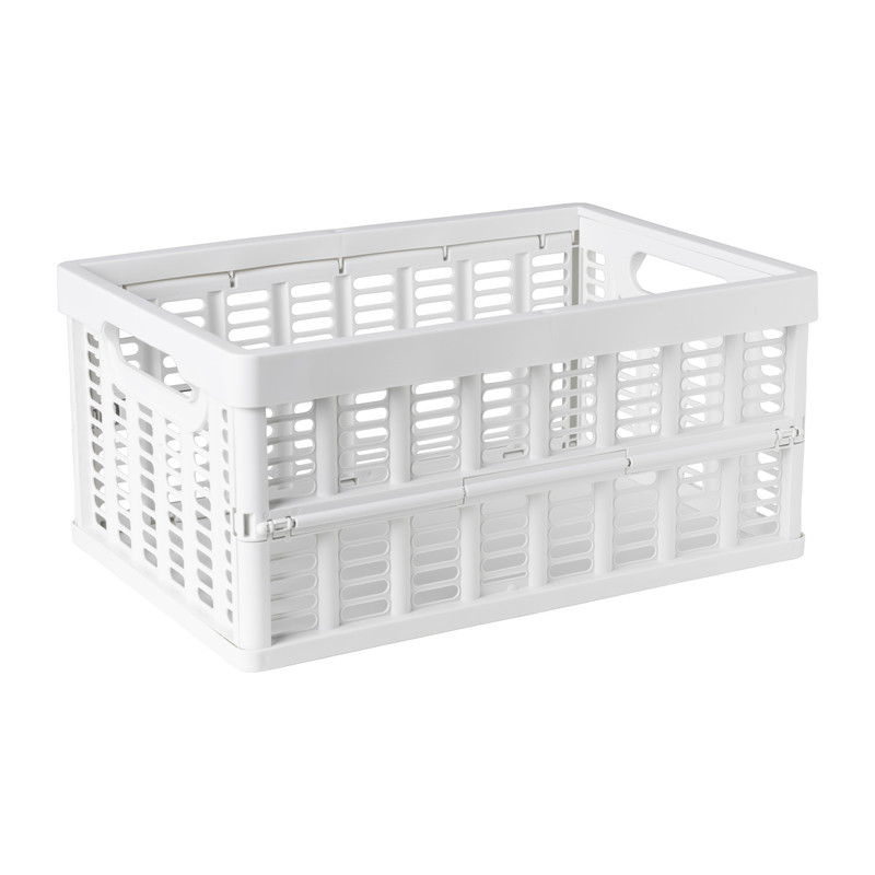 Vouwkrat mini - wit - 35.5X24.2X16.3 CM