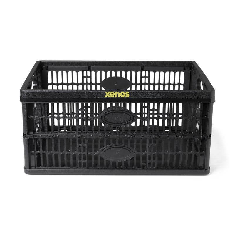 Vouwkrat Xenos - zwart - 47,5x35x22,5 cm