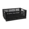Vouwkrat zwart - set van 2 - 10x25x16.5 cm