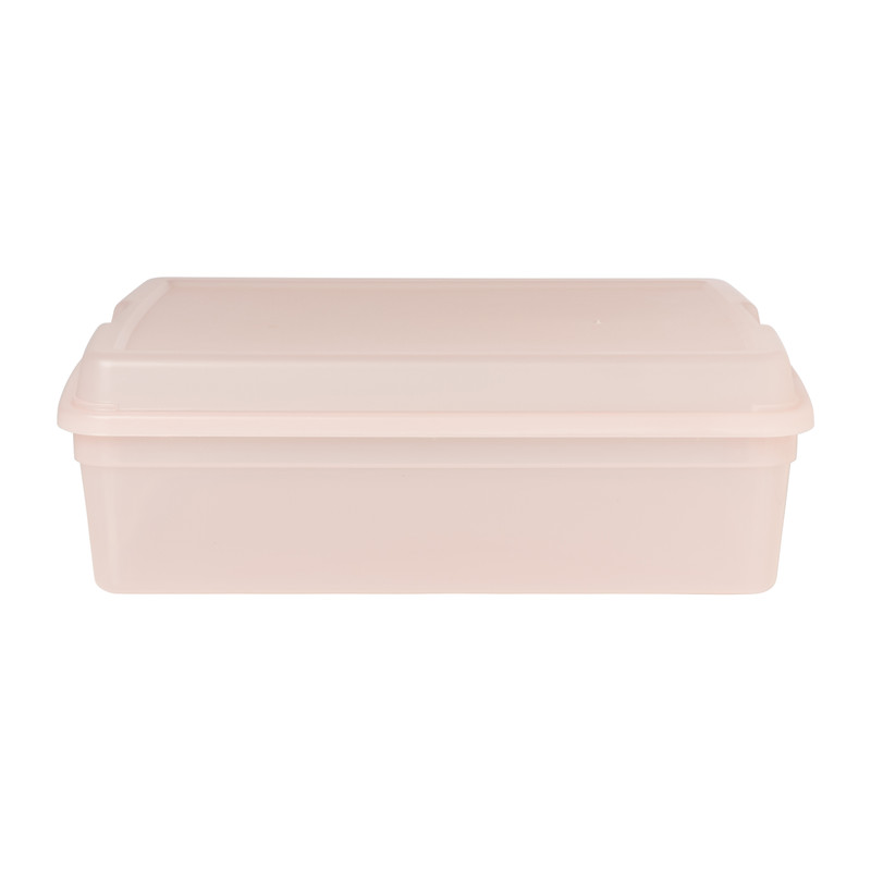 Iris clearbox - 13 liter - roze