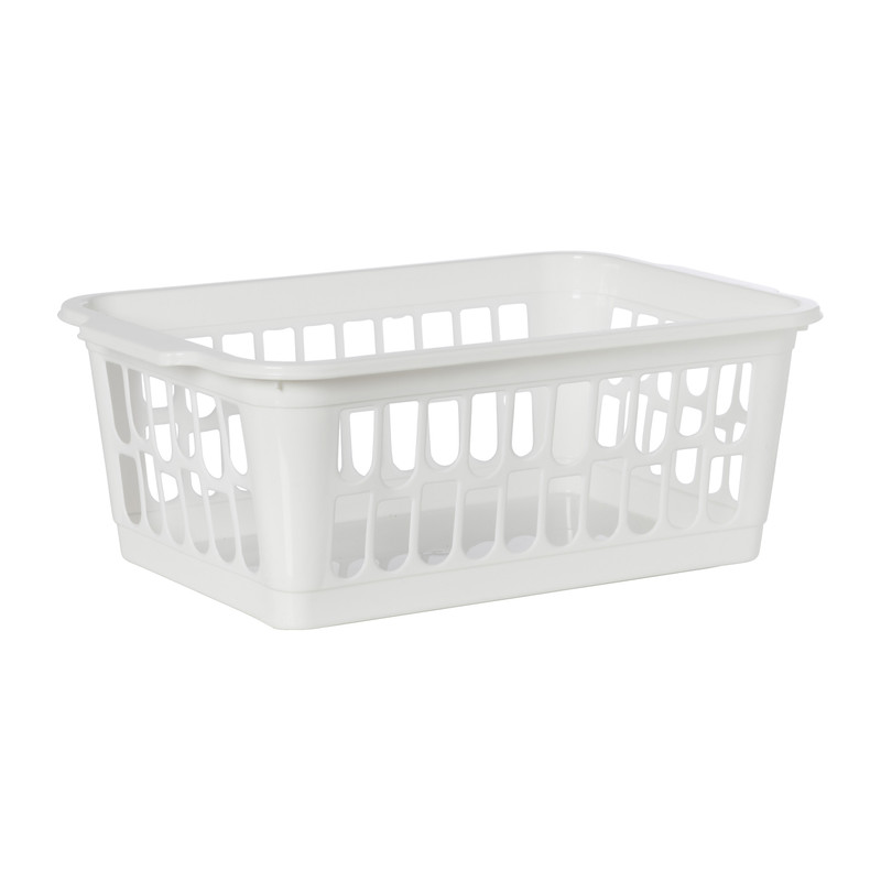 Mandje wit - 29x19x11 cm 