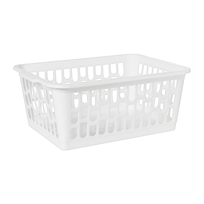 Mandje wit - 14.5x34x24 cm