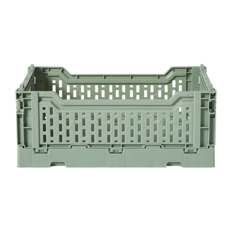 Vouwkrat middel - groen - 10.5x27x17 cm