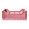 Vouwkrat groot - roze - 14.5x40x30 cm