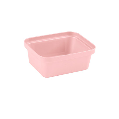 Opbergbakje klein - roze - 6x14.5x11.5 cm