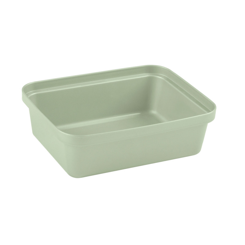 Opbergbakje middel - sage groen - 6x18.8x14.7 cm