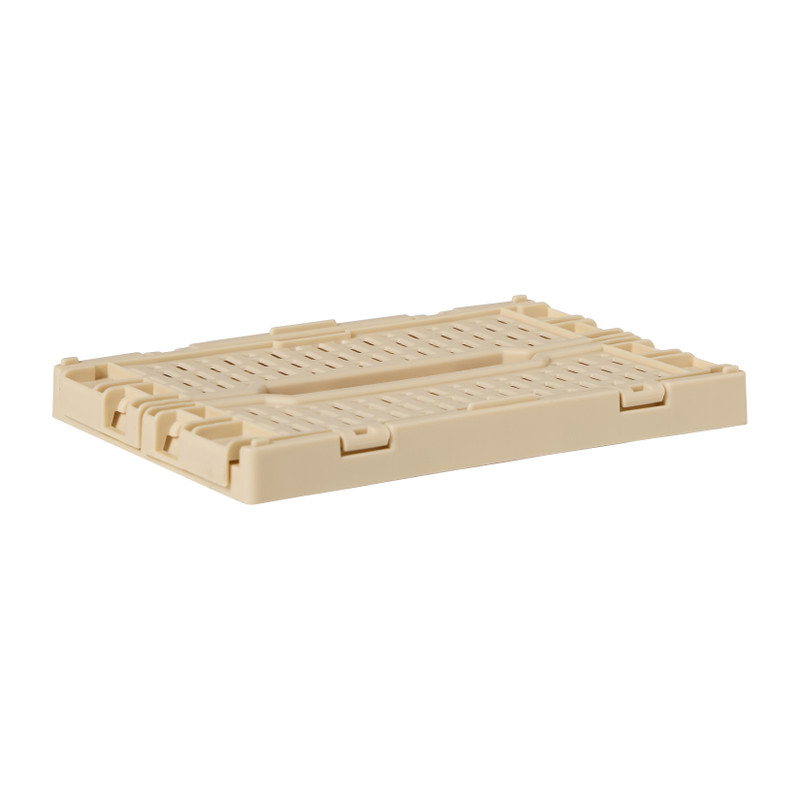 Vouwkrat middel - beige - 10x27x17 cm