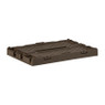 Vouwkrat middel - bruin - 10x27x17 cm