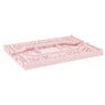 Vouwkrat groot - roze - 14x40x30 cm