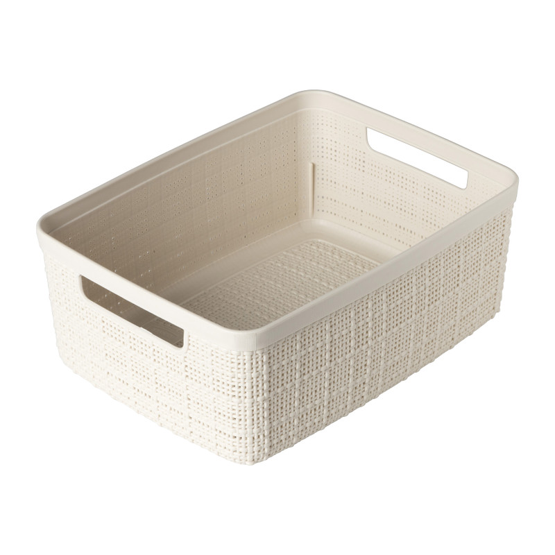 Curver jute opbergmand S - 5 liter - beige